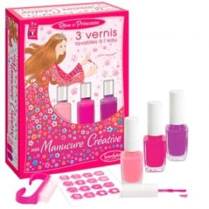 Taller de manicura rosa