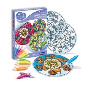 Ac Stickers Vitrail Mandalas