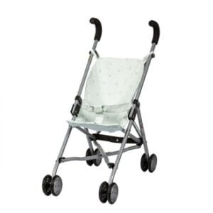 Carrito de muñecas verde estrellita