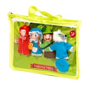 Marionetas de dedo de la caperucita roja 11cm