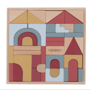Bloques de construcción de madera Pure & Nature - Little Dutch