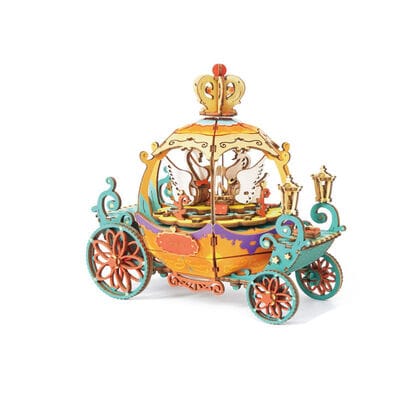 Pumpkin Carriage 3d caja de música Pumpkin Carriage 3d caja de música