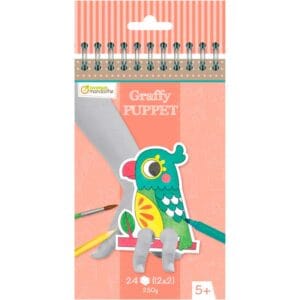 Cuaderno de colorear Graffy Puppet