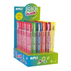 Bolígrafo Apli fresh gel flúor