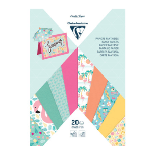 Bloc A4 20 papeles fantasía