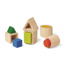 Cajas encaja las formas Plantoys
