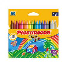 Ceras plastidecor 18 Colores BIC KIDS