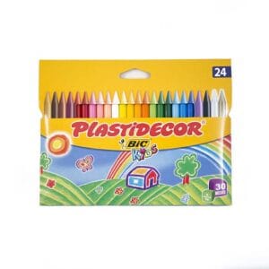 Ceras plastidecor 24 Colores BIC kids