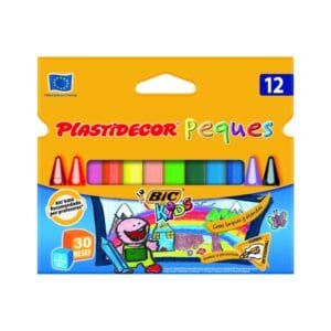 Ceras plastidecor peques 12 Colores