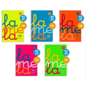 Cuaderno básico lamela A4 plastic 3MM