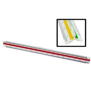 Escalimetro reduccion artes plastico