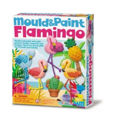 Flamencos para moldear Moldea y pinta un flamenco