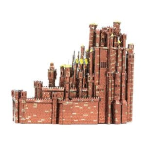Crea esta magnífica maqueta 3D de metal con diseño de Juego de tronos. Incluye pinzas y alicates que facilitan el ensamblaje y... ¡sin pegamento!