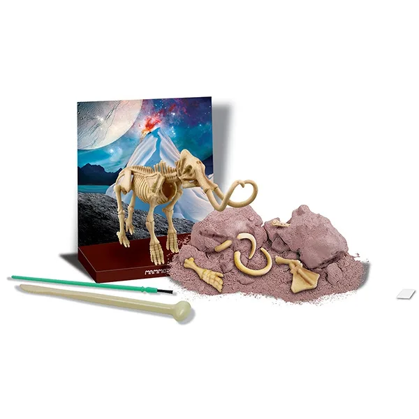 KidzLabs paleontología esqueleto mamut 3