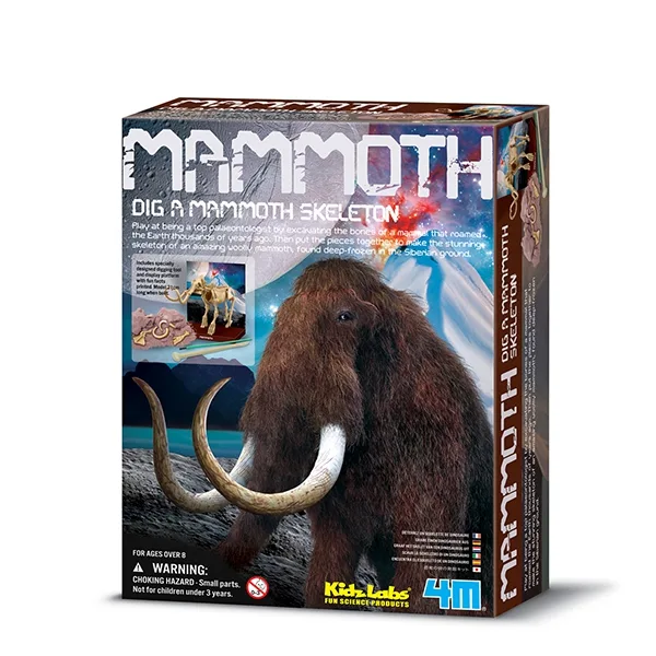 KidzLabs paleontología esqueleto Mamut KidzLabs paleontología esqueleto Mamut