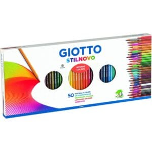 Lápices giotto stilnovo estuche 50 colores