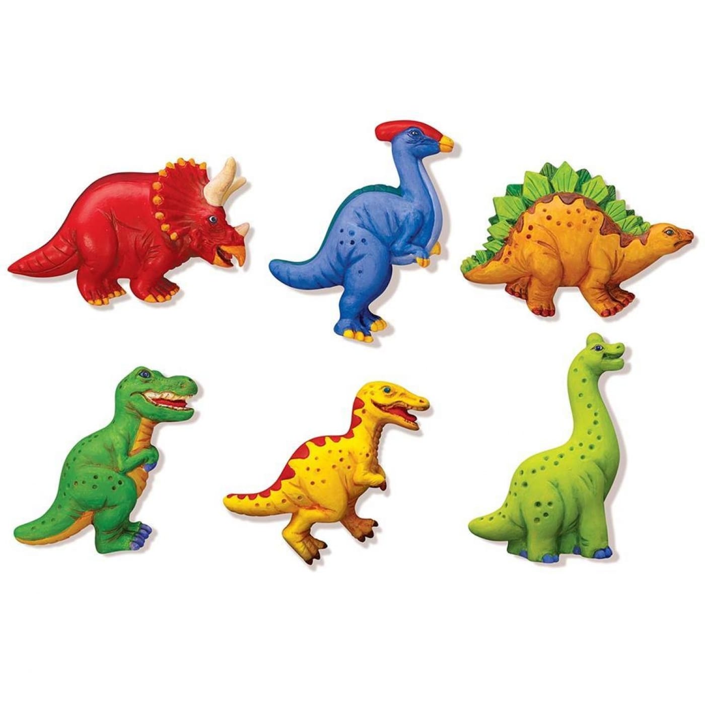 Moldea y pinta dinosaurios 2