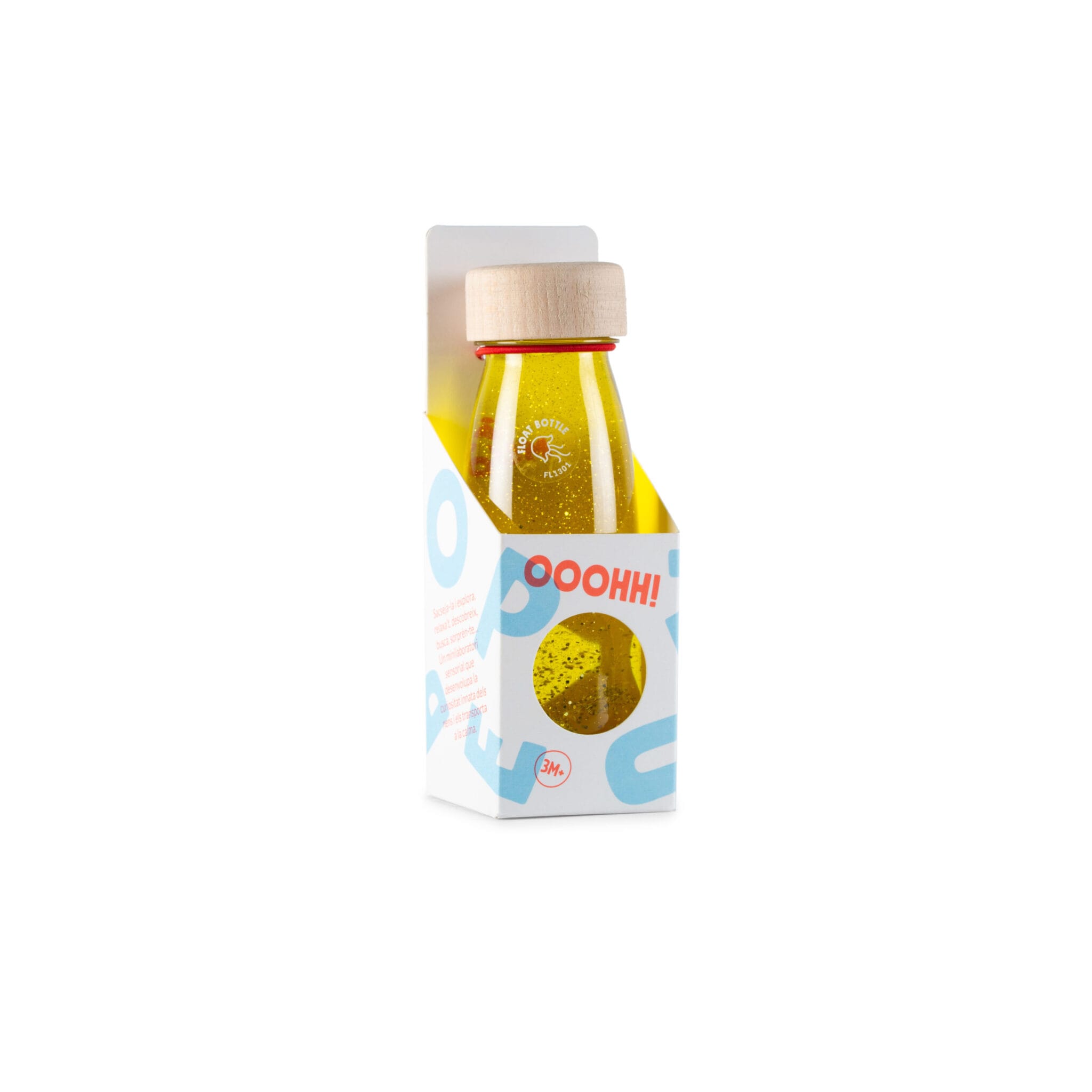 Petit boum float bottle yellow