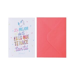 Postal Mr Wonderful - Lo mejor de ti es lo que te hace tan tú