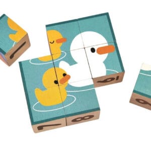 Puzzle cubos plantoys