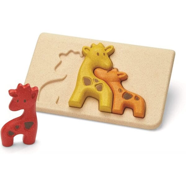 Puzzle jirafas plantoys