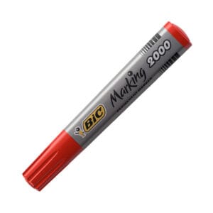 Rotulador BIC marcador permanente 2000 rojo
