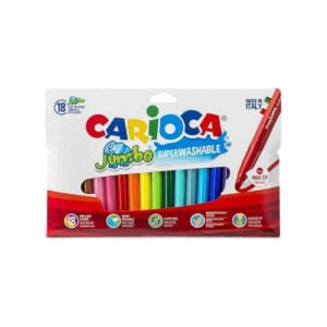 Rotuladores Carioca Jumbo 18 Colores