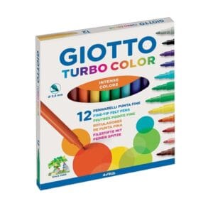 Rotuladores Giotto Turbo 12 colores