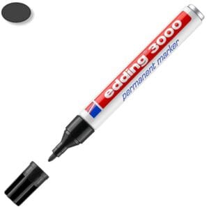 Rotuladror Edding 3000 negro