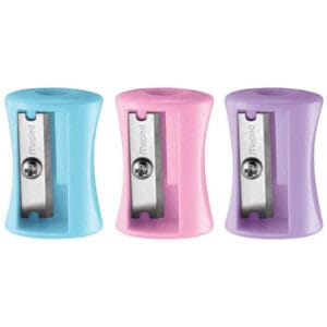 Sacapuntas vivo pastel sencillo maped