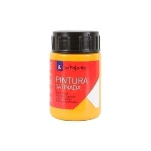Témpera pintura pajarita amarillo