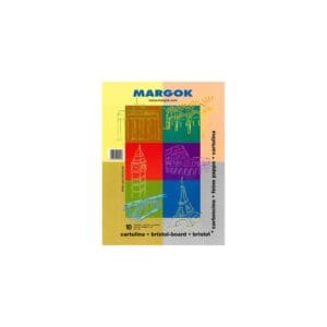 Bloc folio margok cartulina A4 10 Colores