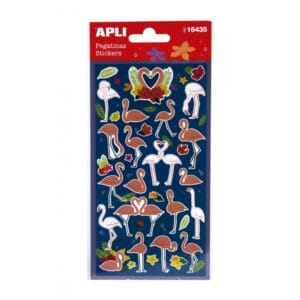 Pegatinas flamencos apli