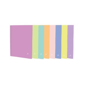 Carpeta 4 anillas A4 colores pastel