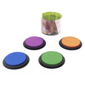 Conjunto de 4 colores de tinta para tamponimos