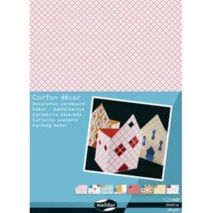 Pack 40 cartulinas decoración geométrica