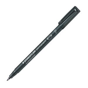 Rotulador lumocolor negro punta M staedtler