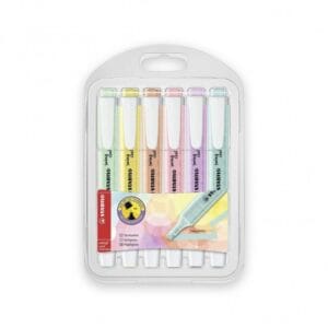 Marcador Stabilo Swing Cool pastel 6 colores