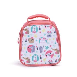 Porta alimentos Puppy-pink