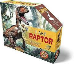 Rompecabezas único de 100 piezas con forma de animal para niños de 6 años en adelante. Tamaño póster cuando esté terminado. Las piezas del rompecabezas son de gran tamaño para facilitar su manejo.