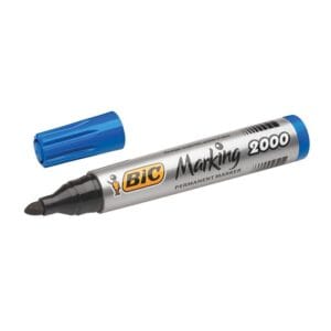 Rotulador BIC marcador permanente 2000 azul