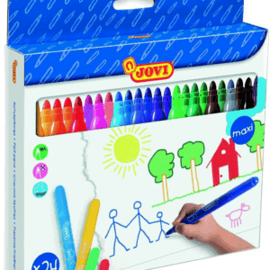 Rotulador Jovi Maxi 24 colores surtidos