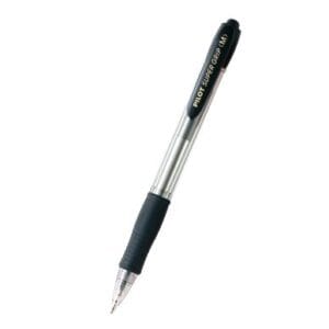 Bolígrafo pilot supergrip negro