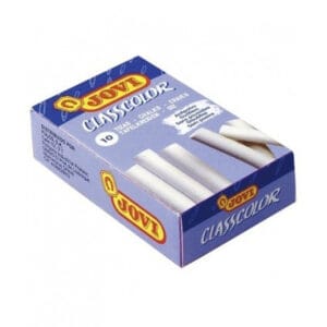 Tizas jovi Classcolor 10 unidades blancas