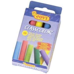 Tizas jovi classcolor 10 unidades color