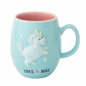 Taza con relieve de unicornio - Eres lo más