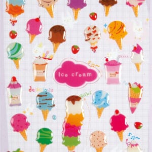 Pegatinas helados Apli