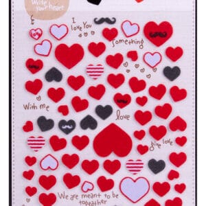 Pegatinas corazones Apli