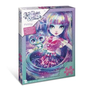 Puzzle con purpurina 200 piezas isadora Nebulous Stars