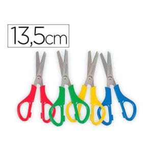 Tijeras escolares Liderpapel para zurdos 13,5cm
